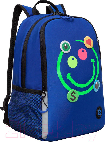 Изображение товара Школьный рюкзак Grizzly RB-351-8 (синий)