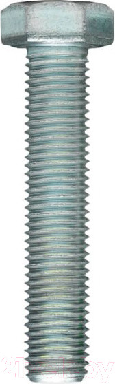 Изображение товара Болт ЕКТ С шестигранной головкой М20x100 DIN933 прочность 8.8 / V022877 (10шт, оцинкованный)