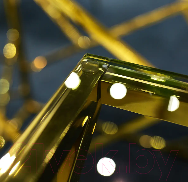 Изображение товара Журнальный столик Signal Liam (дымчатый/золото)