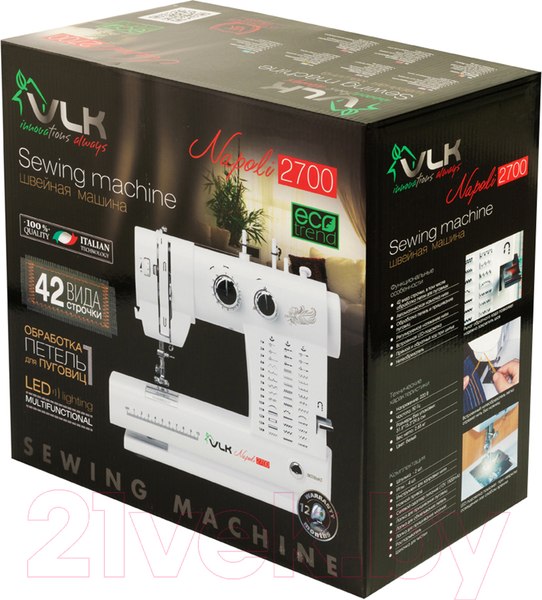 Изображение товара Швейная машина VLK Napoli 2700 (белый)