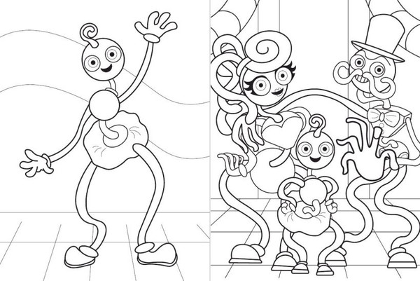 Изображение товара Раскраска Эксмо Монстры бывают разные, мягкая обложка