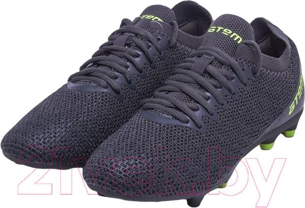 Изображение товара Бутсы футбольные Atemi Msr Junior SBA-003 (серый/ярко-салатовый, р-р 39)