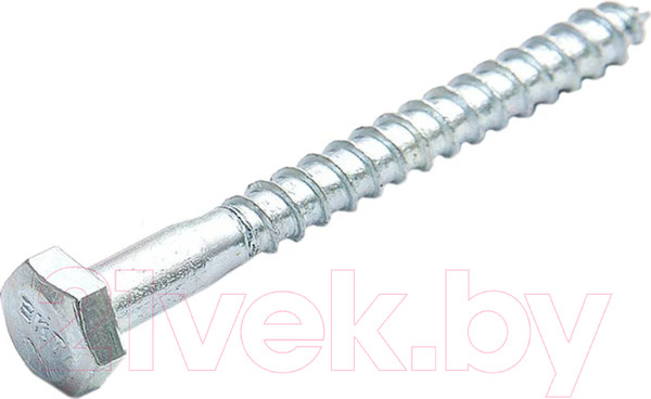 Изображение товара Саморез ЕКТ С шестигранной головкой 8.0x90 острый / C790152 (900шт, оцинкованный)