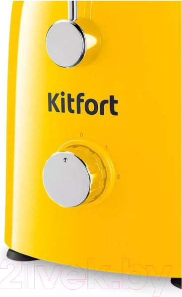 Изображение товара Соковыжималка электрическая Kitfort KT-1144-3 (желтый)