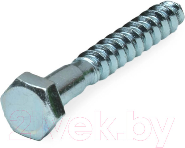 Изображение товара Саморез ЕКТ С шестигранной головкой 10x100 острый / C79028 (500шт, оцинкованный)