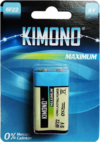 Изображение товара Батарейка Kimono 6F22 1BL