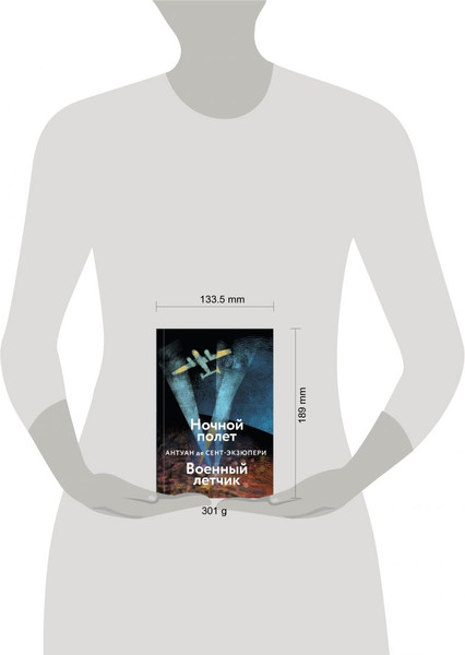 Изображение товара Книга Эксмо Ночной полет. Военный летчик (Сент-Экзюпери А. де)