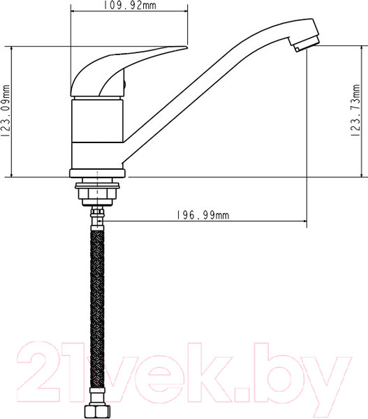 Изображение товара Смеситель Ekko E42002