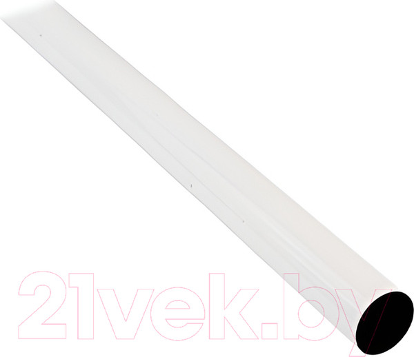 Изображение товара Труба для карниза Lm Decor Гладкая 25мм 1.8м (белый глянец)