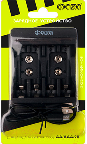 Изображение товара Зарядное устройство для аккумуляторов Фаза B-55USB / 5038868