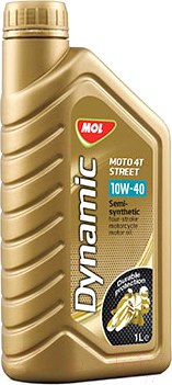 Изображение товара Моторное масло Mol Dynamic Moto 4T Street 10W40 / 13301132 (1л)
