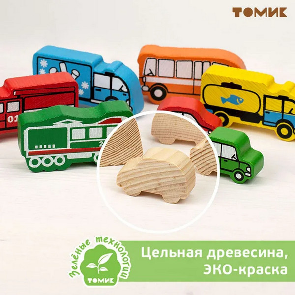 Изображение товара Конструктор Томик Транспорт / 789455