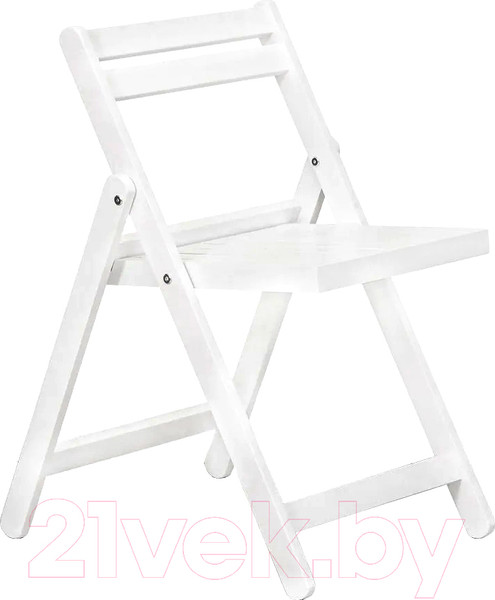 Изображение товара Стул складной Мебелик Массив (снег)