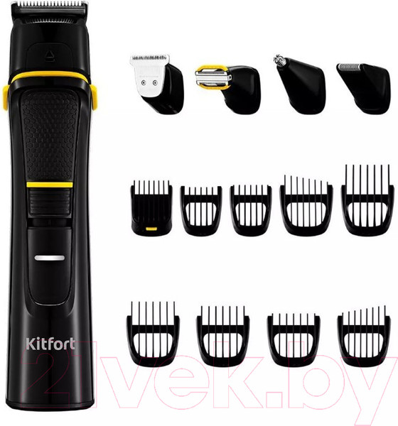 Изображение товара Набор для стайлинга Kitfort KT-3141-1 (черный/желтый)
