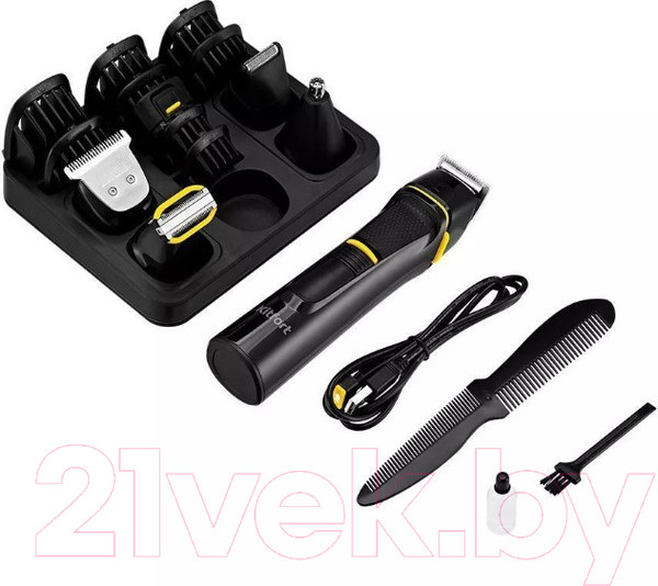 Изображение товара Набор для стайлинга Kitfort KT-3141-1 (черный/желтый)