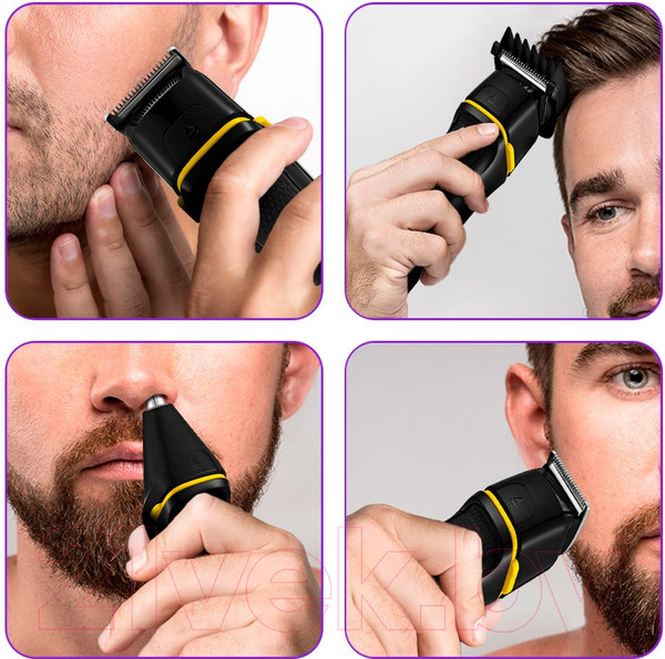 Изображение товара Набор для стайлинга Kitfort KT-3141-1 (черный/желтый)