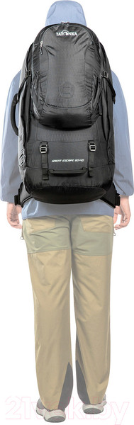 Изображение товара Рюкзак туристический Tatonka Great Escape 60+10 / 1140.040 (черный)