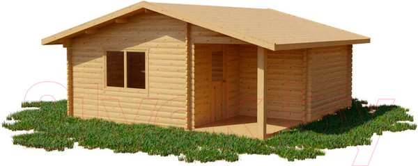 Изображение товара Дачный дом ДомБелКом ДС-1 6.0x6.0