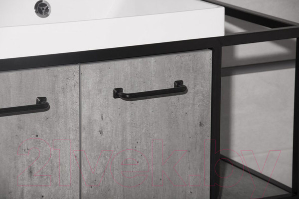 Изображение товара Тумба под умывальник Style Line Лофт 1.1 70/90 (две створки правая)