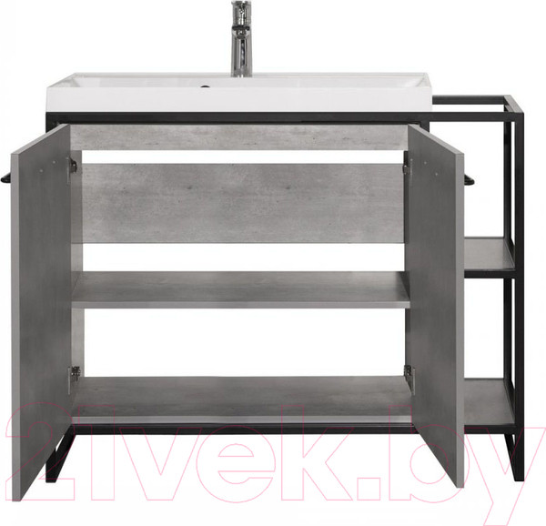 Изображение товара Тумба под умывальник Style Line Лофт 1.1 75/95 (две створки правая)