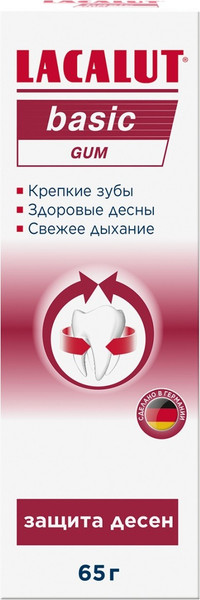 Изображение товара Зубная паста Lacalut Basic Gum (65г)