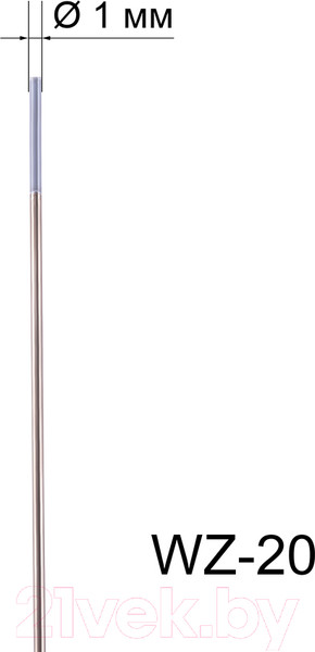 Изображение товара Электрод FoxWeld WZ-8 1.0мм/175мм / 1773