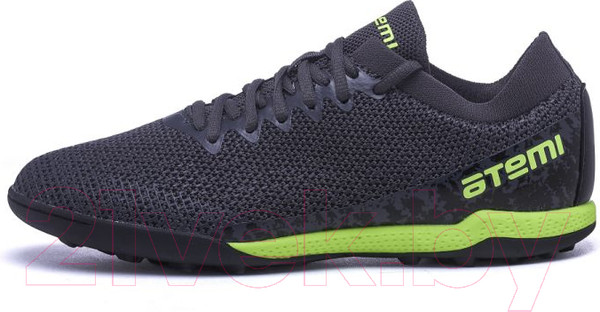 Изображение товара Бутсы футбольные Atemi Turf Kids SBA-003 (серый/ярко-салатовый, р-р 31)