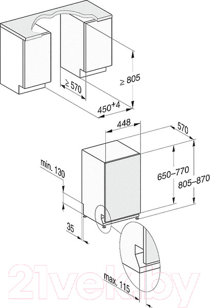 Изображение товара Посудомоечная машина Miele G 5690 SCVi SL Active