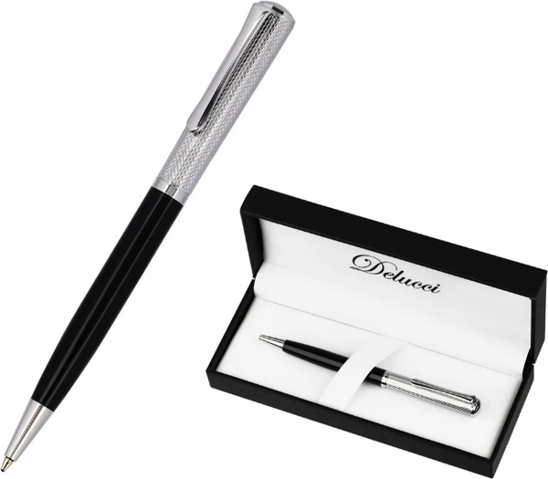 Изображение товара Ручка шариковая имиджевая Delucci Intrigo / CPs_11423 (синий)