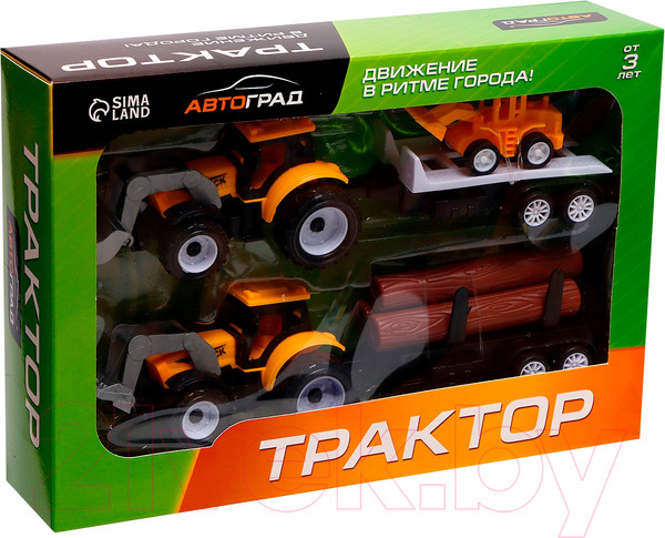 Изображение товара Набор игрушечной техники Автоград Ферма / 7656632