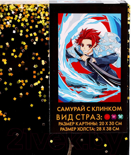 Изображение товара Набор алмазной вышивки Школа талантов Самурай с клинком / 9448788