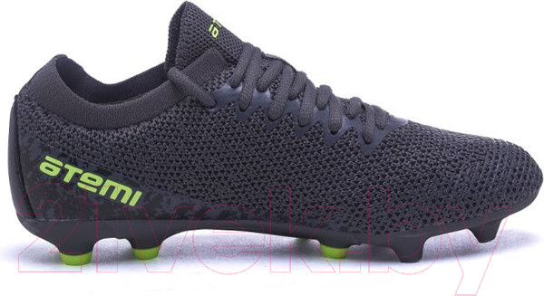 Изображение товара Бутсы футбольные Atemi Msr SBA-003 (серый/ярко-салатовый, р-р 42)