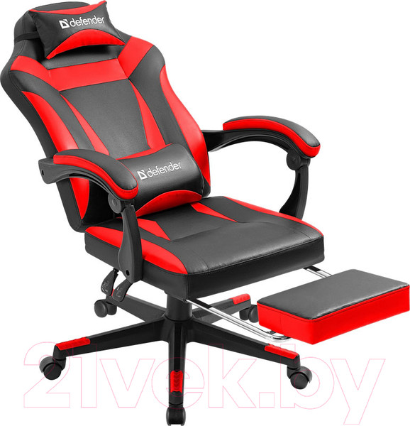 Изображение товара Кресло геймерское Defender Cruiser / 64344 (черный/красный)