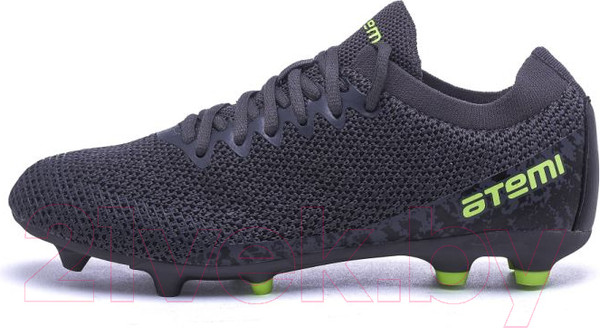Изображение товара Бутсы футбольные Atemi Msr SBA-003 (серый/ярко-салатовый, р-р 41)