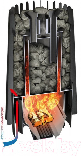 Изображение товара Печь-каменка Grill'D Cometa 180 Vega Long