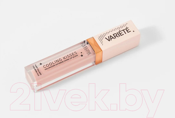 Изображение товара Блеск для губ Eveline Cosmetics Cooling Kisses Variete Для увеличения объема губ №02 (6.8мл)