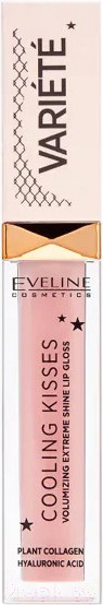 Изображение товара Блеск для губ Eveline Cosmetics Cooling Kisses Variete Для увеличения объема губ №03 (6.8мл)