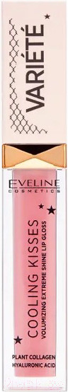 Изображение товара Блеск для губ Eveline Cosmetics Cooling Kisses Variete Для увеличения объема губ №05 (6.8мл)