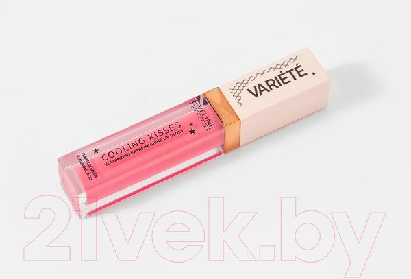 Изображение товара Блеск для губ Eveline Cosmetics Cooling Kisses Variete Для увеличения объема губ №06 (6.8мл)