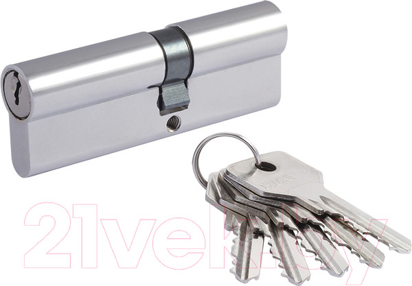 Изображение товара Цилиндровый механизм замка Нора-М STD Z Л-90 50/40 (хром)