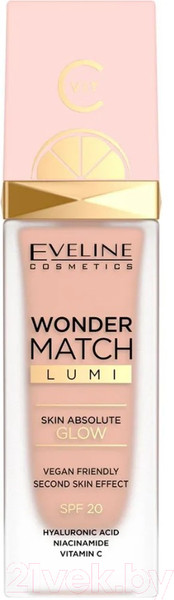 Изображение товара Тональный крем Eveline Cosmetics Wonder Match Lumi №15 Natural (30мл)