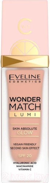 Изображение товара Тональный крем Eveline Cosmetics Wonder Match Lumi №20 Nude (30мл)