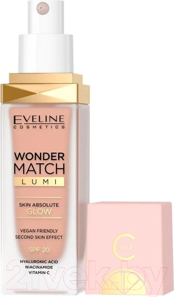 Изображение товара Тональный крем Eveline Cosmetics Wonder Match Lumi №20 Nude (30мл)