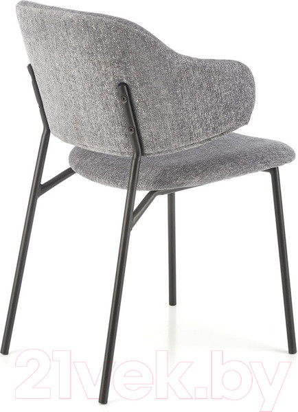 Изображение товара Стул Halmar K497 (светло-серый/черный)
