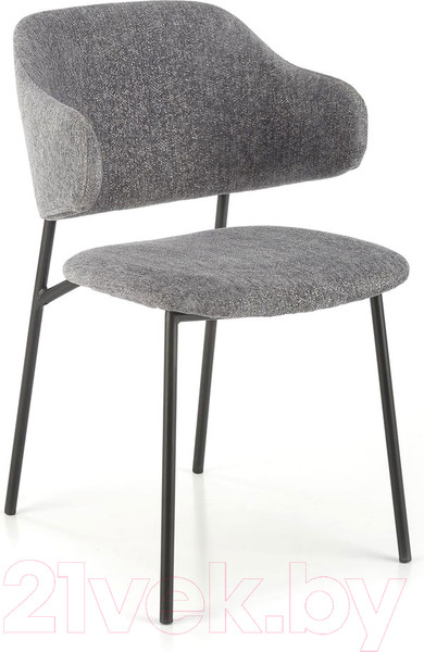 Изображение товара Стул Halmar K497 (светло-серый/черный)