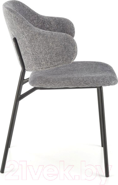 Изображение товара Стул Halmar K497 (светло-серый/черный)