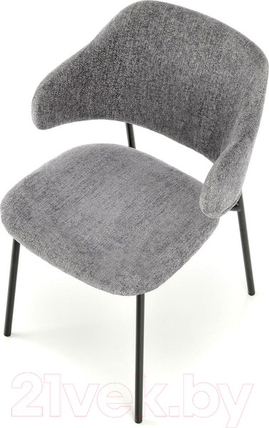 Изображение товара Стул Halmar K497 (светло-серый/черный)