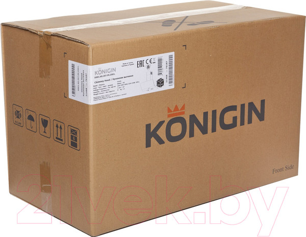 Изображение товара Вытяжка наклонная Konigin Colibri Tech 50 (черный)