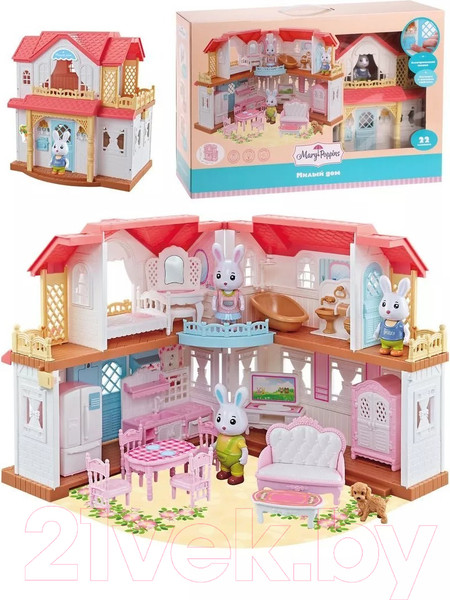 Изображение товара Кукольный домик Mary Poppins Милый дом с питомцами / 453304