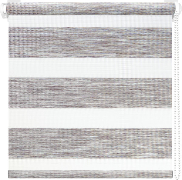 Изображение товара Рулонная штора АС МАРТ Вудэн 120x160 (светло-серый)